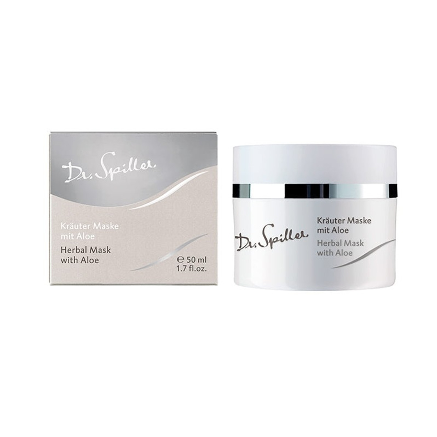 Трав'яна маска з алое для проблемної шкіри Dr.Spiller Herbal Mask With Aloe