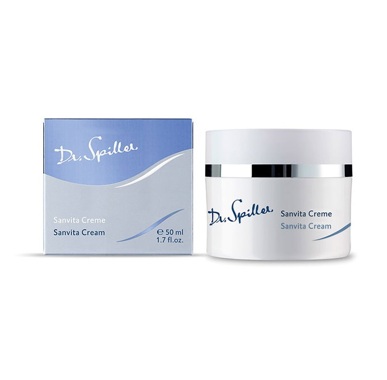 Заспокійливий крем з зеленим чаєм та женьшенем  Dr.Spiller Sanvita® Cream