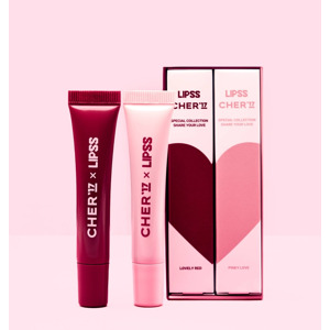 Подарочный набор блесков LIPSS & CHER'17 Pinky Love and Lovely Red