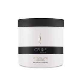 Шоколадная липидная маска для волос Celine Professional Lipid Hair Mask