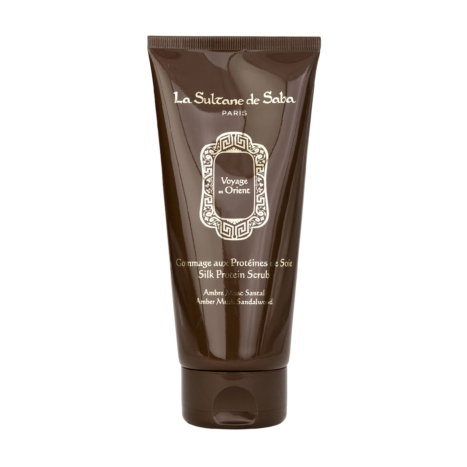Скраб с протеинами шелка La Sultane De Saba Silk Protein Scrub Amber Musk Sandal