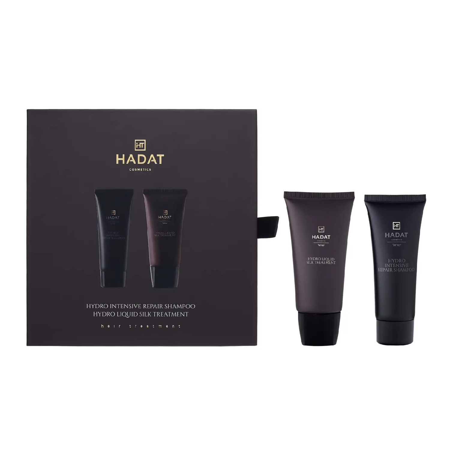 Набір для Відновлення Волосся Hadat Hydro Intensive Repair Shampoo + Hydro Liquid Silk Treatment