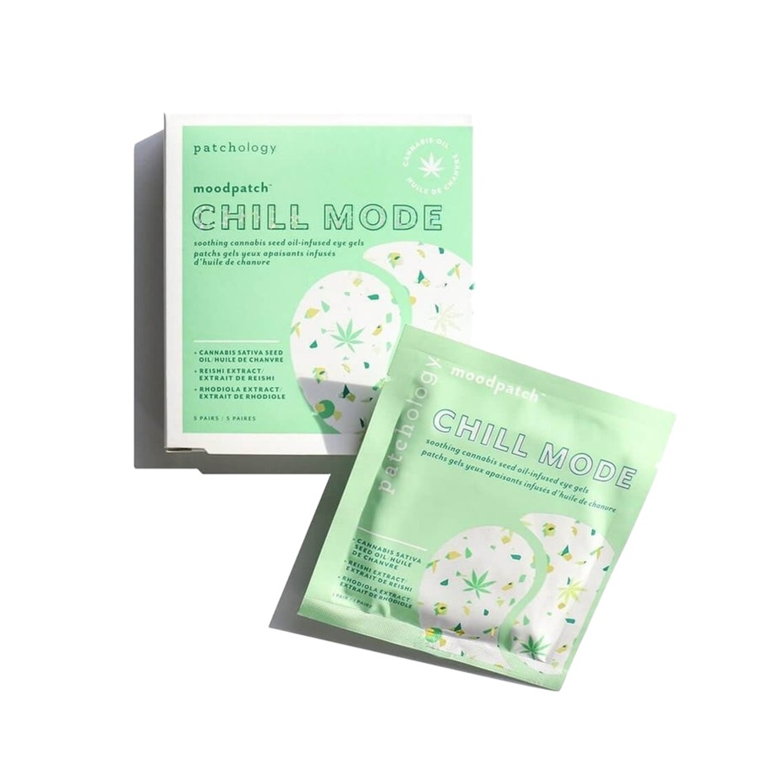 Смягчающие патчи Patchology Chill Mode Eye Gels 5pack