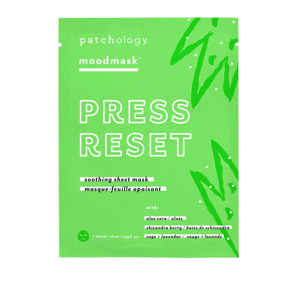 Успокаивающая и восстанавливающая тканевая маска Patchology Press Reset Soothing Mask