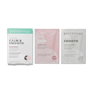 Набор масок Обновляющая + Успокаивающая Patchology SmartMud Duo - Smooth + Calm
