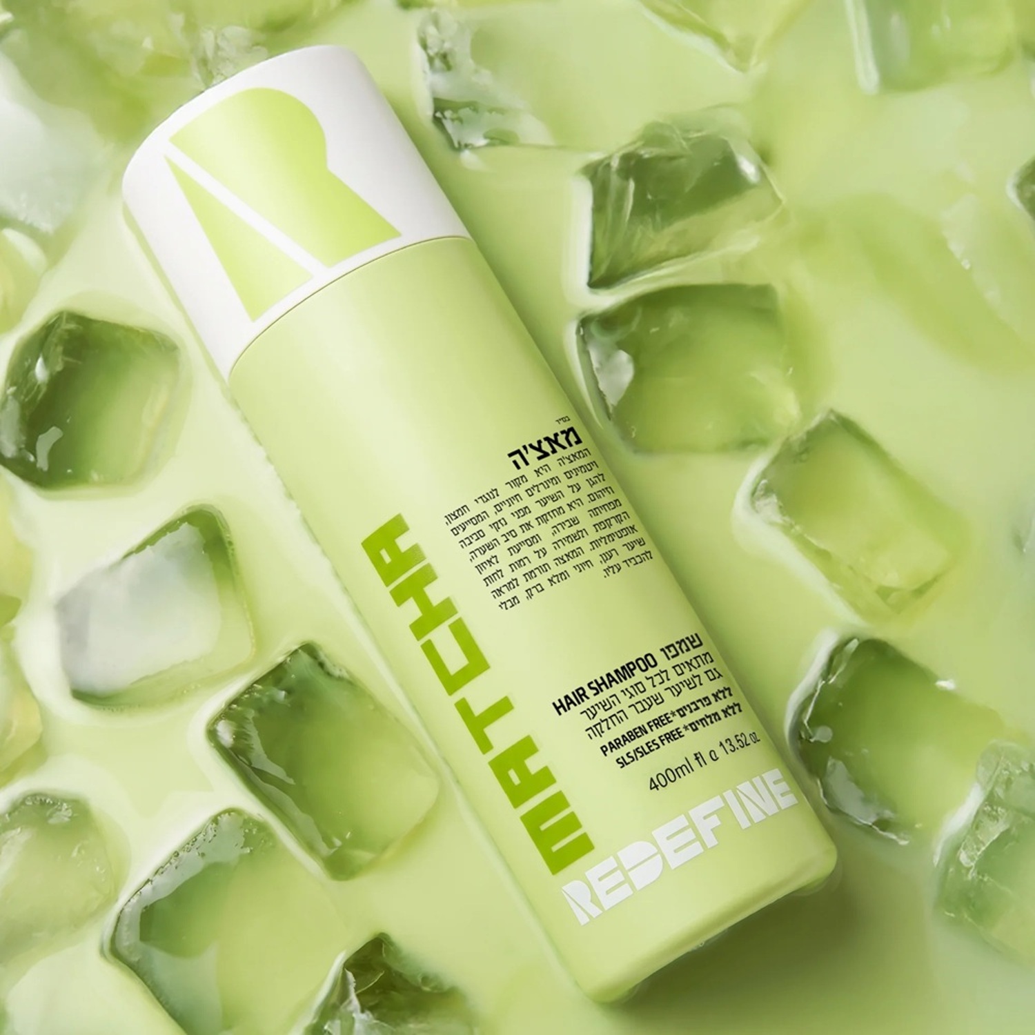 Шампунь для объема тонких волос с матчем Redefine Matcha Shampoo