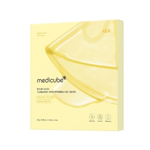 Осветительная гидрогелевая маска с койевой кислотой и куркумой Medicube Kojic Acid Turmeric Brightening Gel Mask