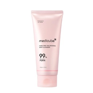Очистительная пенка с полинуклеотидами и ниацинамидом Medicube PDRN Pink Niacinamide Whip Cleanser