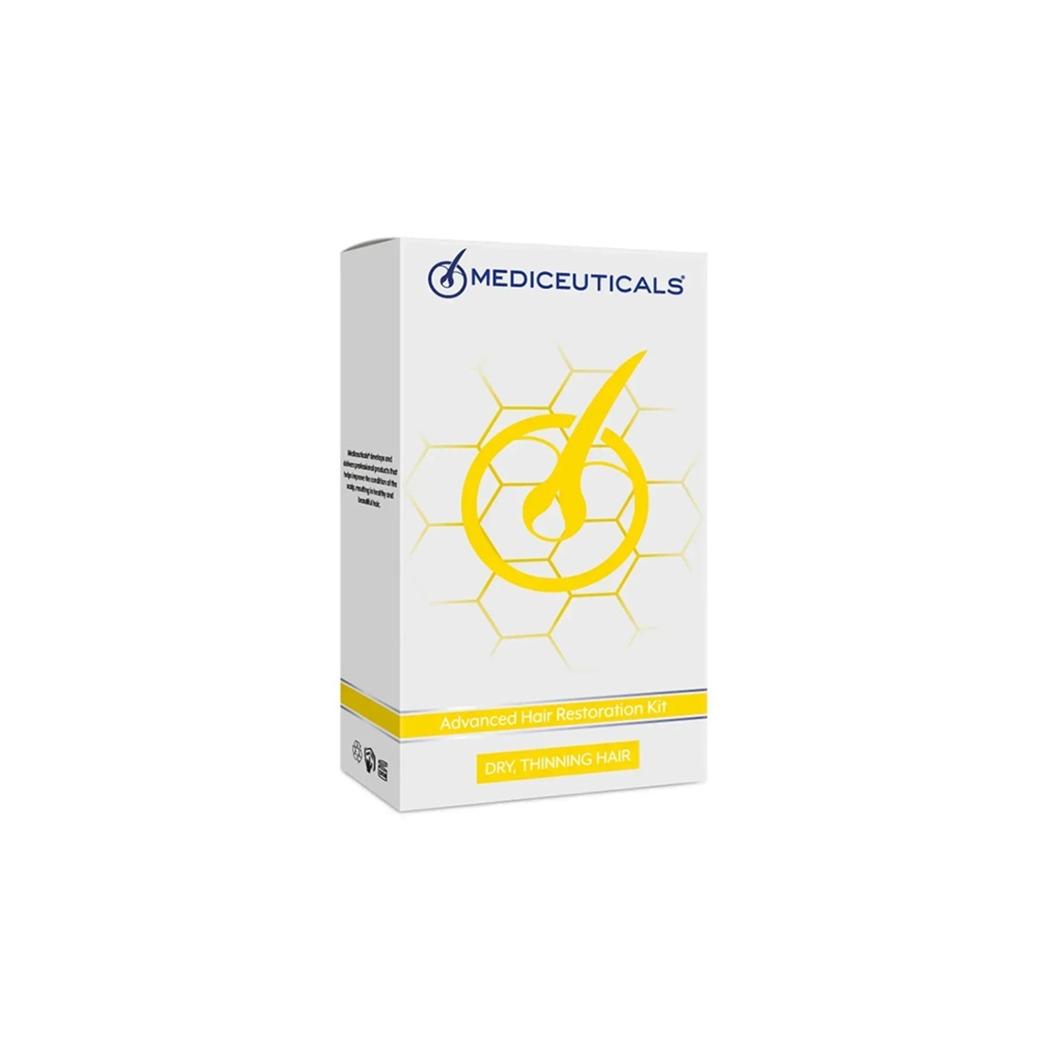 Набір проти випадіння волосся у чоловіків для сухої шкіри Mediceuticals Advanced Hair Restoration Kit