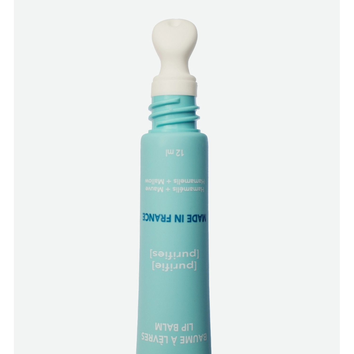 Бальзам для губ з гамамелісом та екстрактом мальви Rare Paris Carbone Glacé Purifying Lip Balm