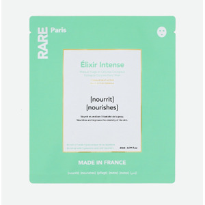 Поживна маска для обличчя з гіалуроновою кислотою та скваланом Rare Paris Élixir Intense Nourishing Face Mask