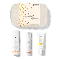 Набір з косметичкою зволоження та омолодження IMAGE Opulent Radiance Anti-Aging Trio