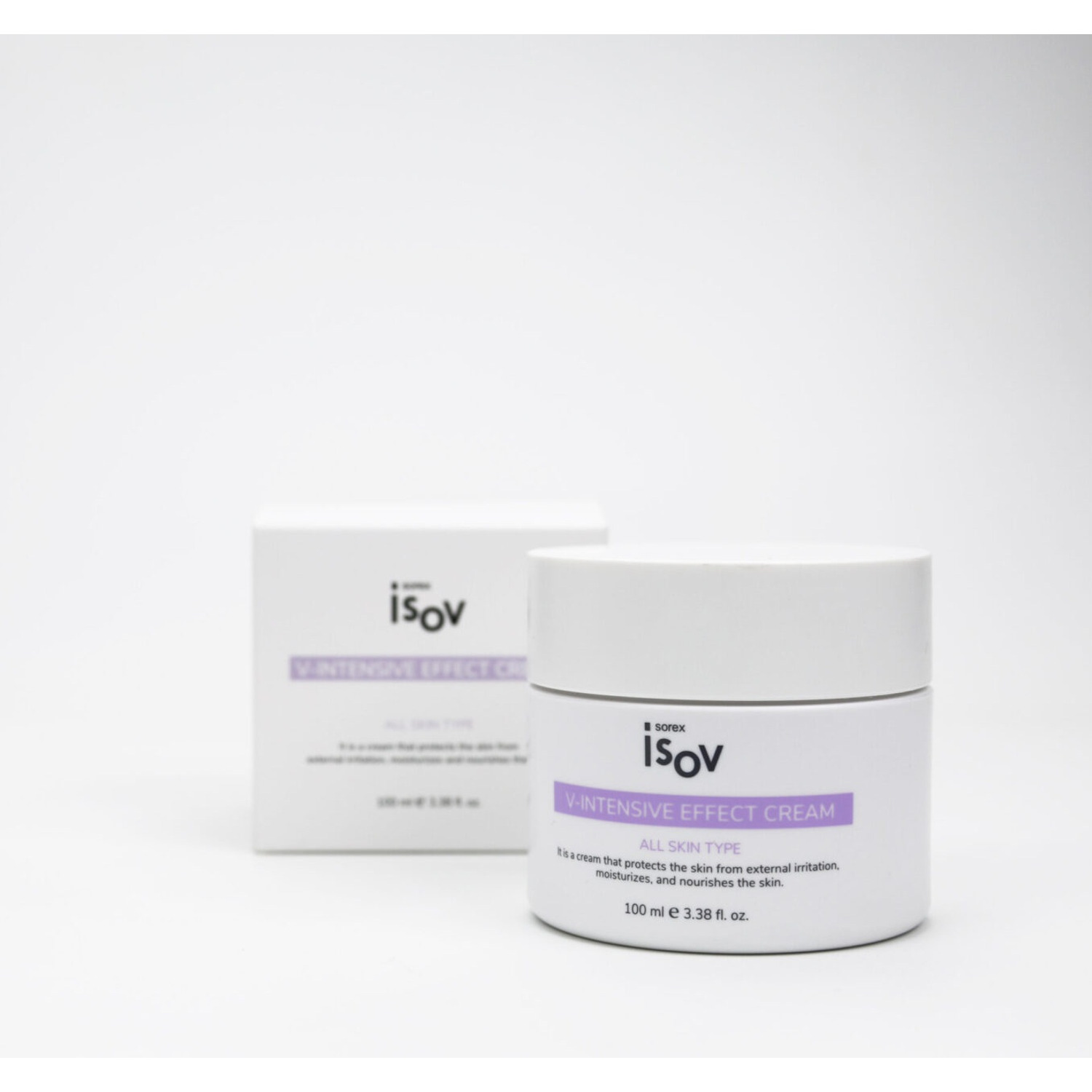 Інтенсивно зволожуючий та відновлюючий крем з церамідами Isov Sorex V-Intensive Effect Cream 100мл