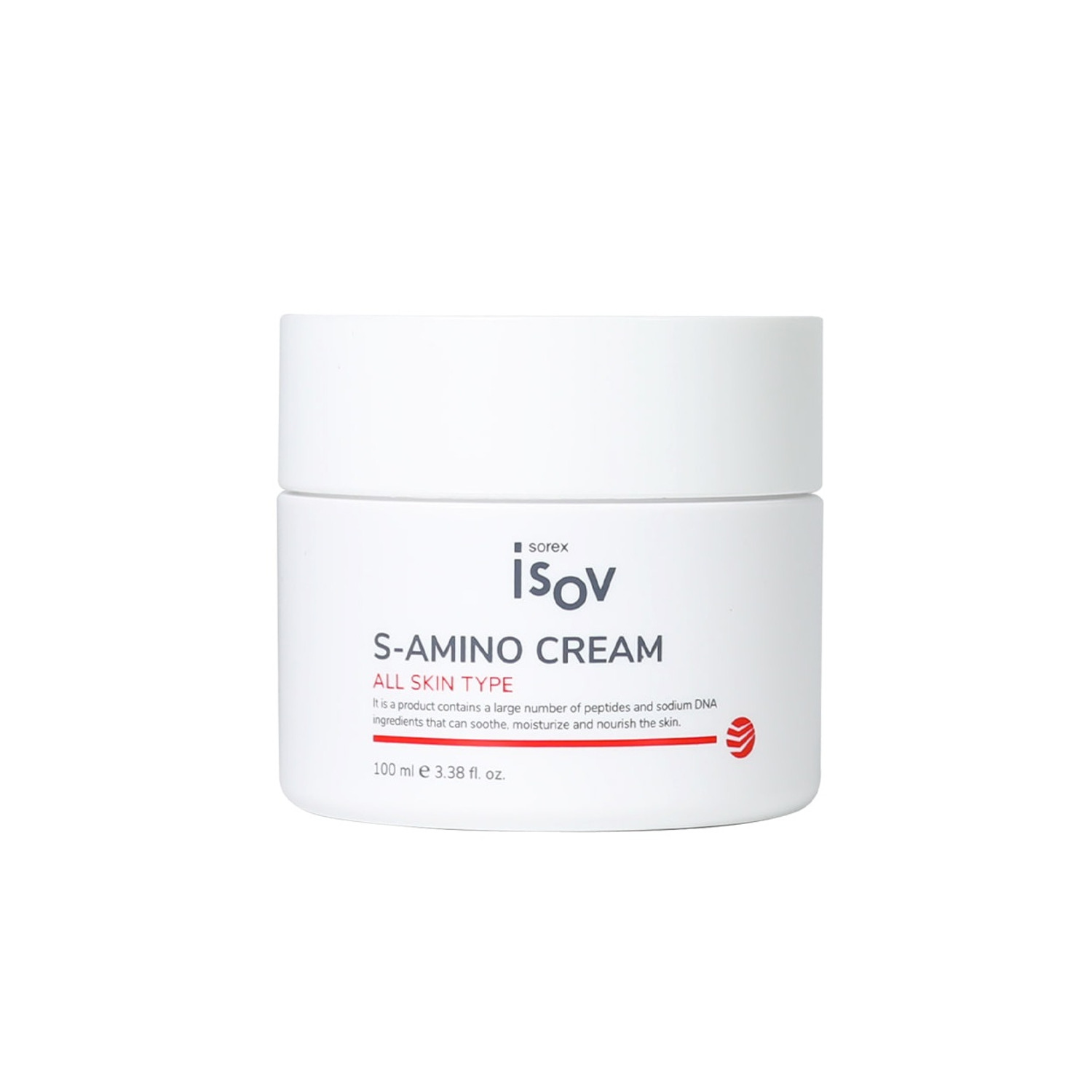 Омолоджуючий крем з пептидами і полінуклеотидами для ліфтингу Isov Sorex S-Amino Cream 100мл