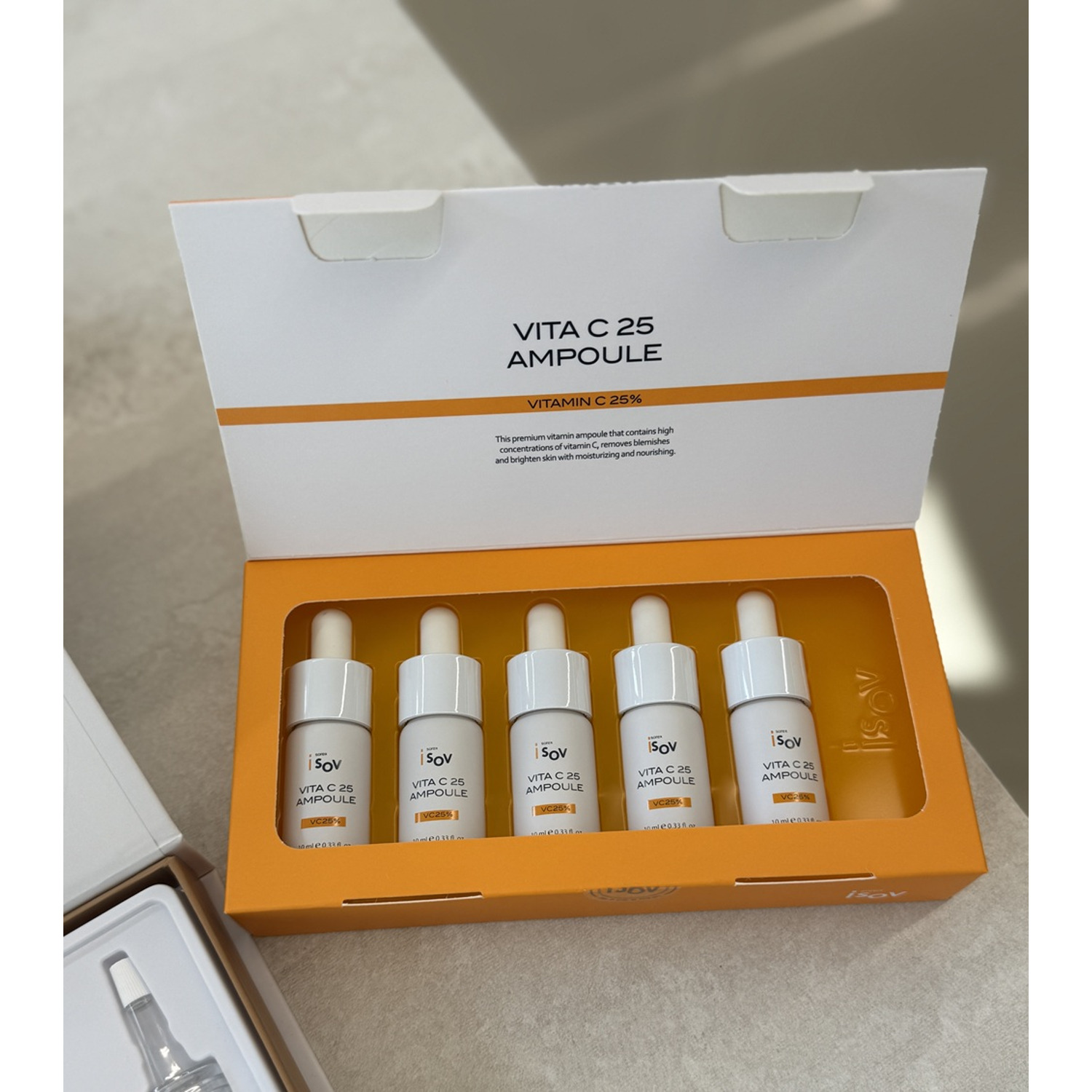 Сироватка-концентрат з активною формою вітамну С проти старіння та пігментації Isov Sorex Vita C 25