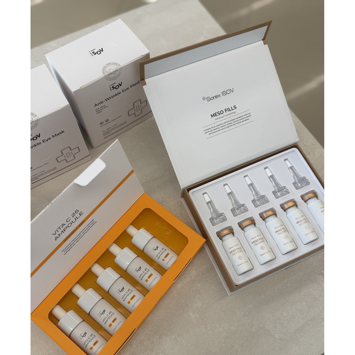 Сироватка-концентрат з активною формою вітамну С проти старіння та пігментації Isov Sorex Vita C 25