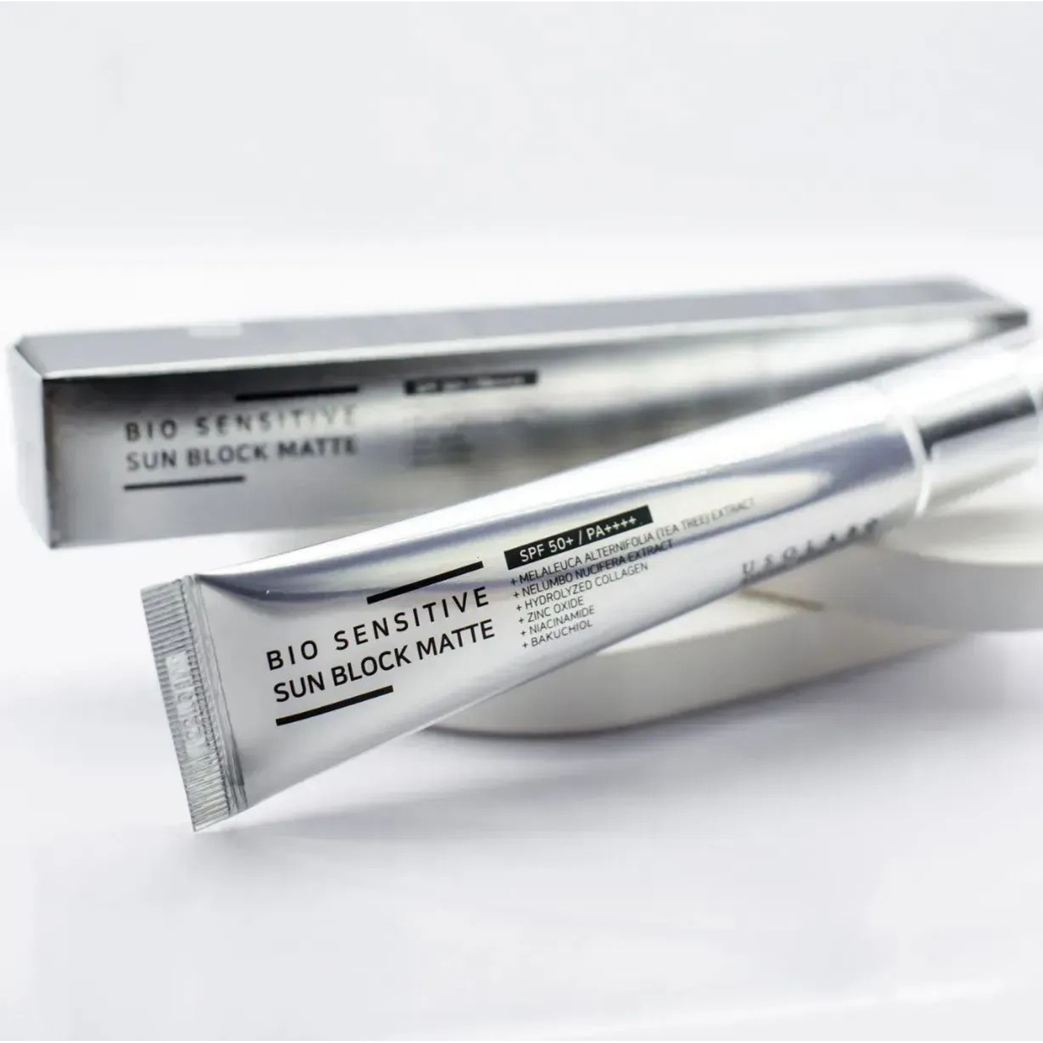 Омолаживающий, успокаивающий и солнцезащитный крем Usolab Bio Sensitive Sun Block Matte