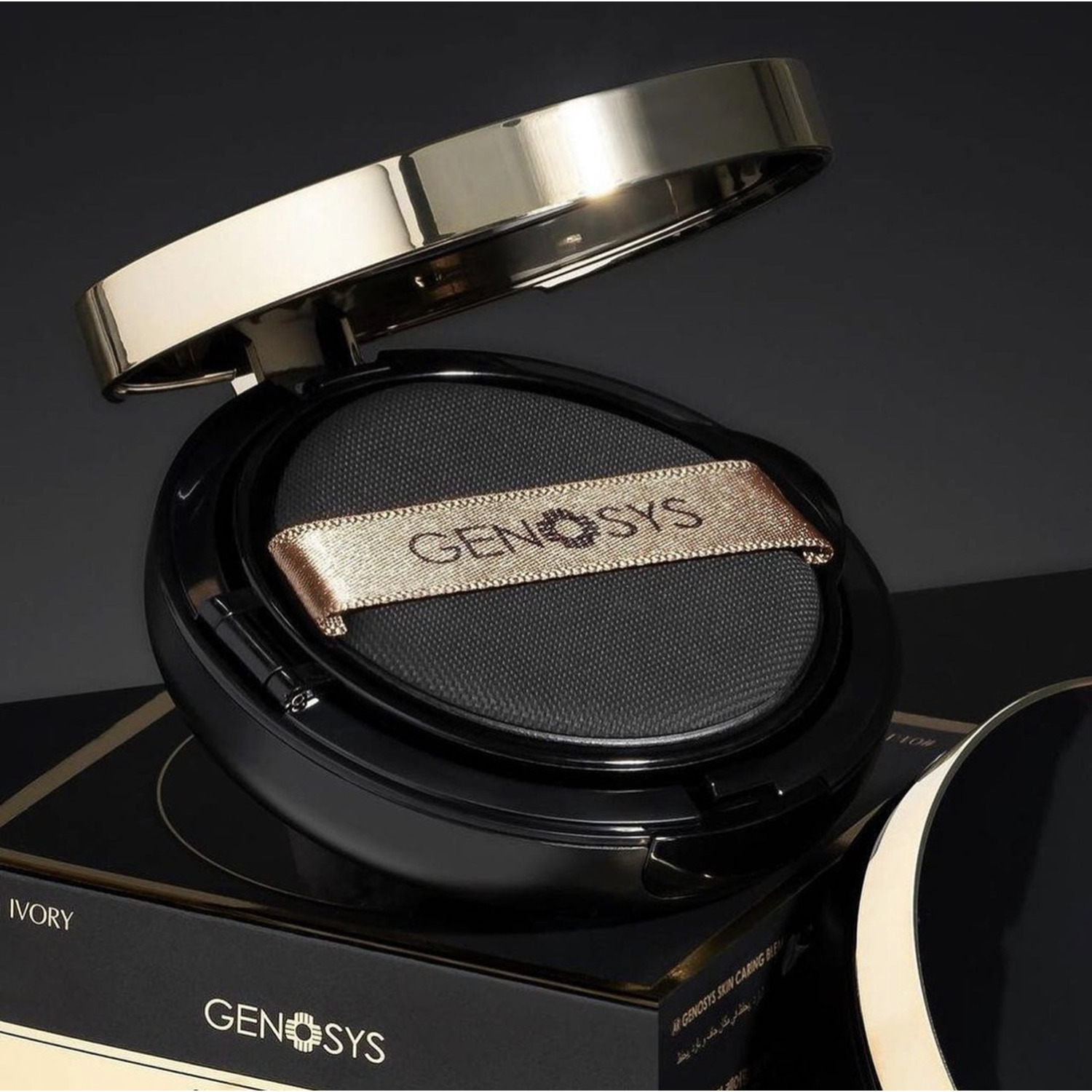 Солнцезащитный тональный кушон Genosys Skin Caring Blemish Balm Cushion BB SPF50