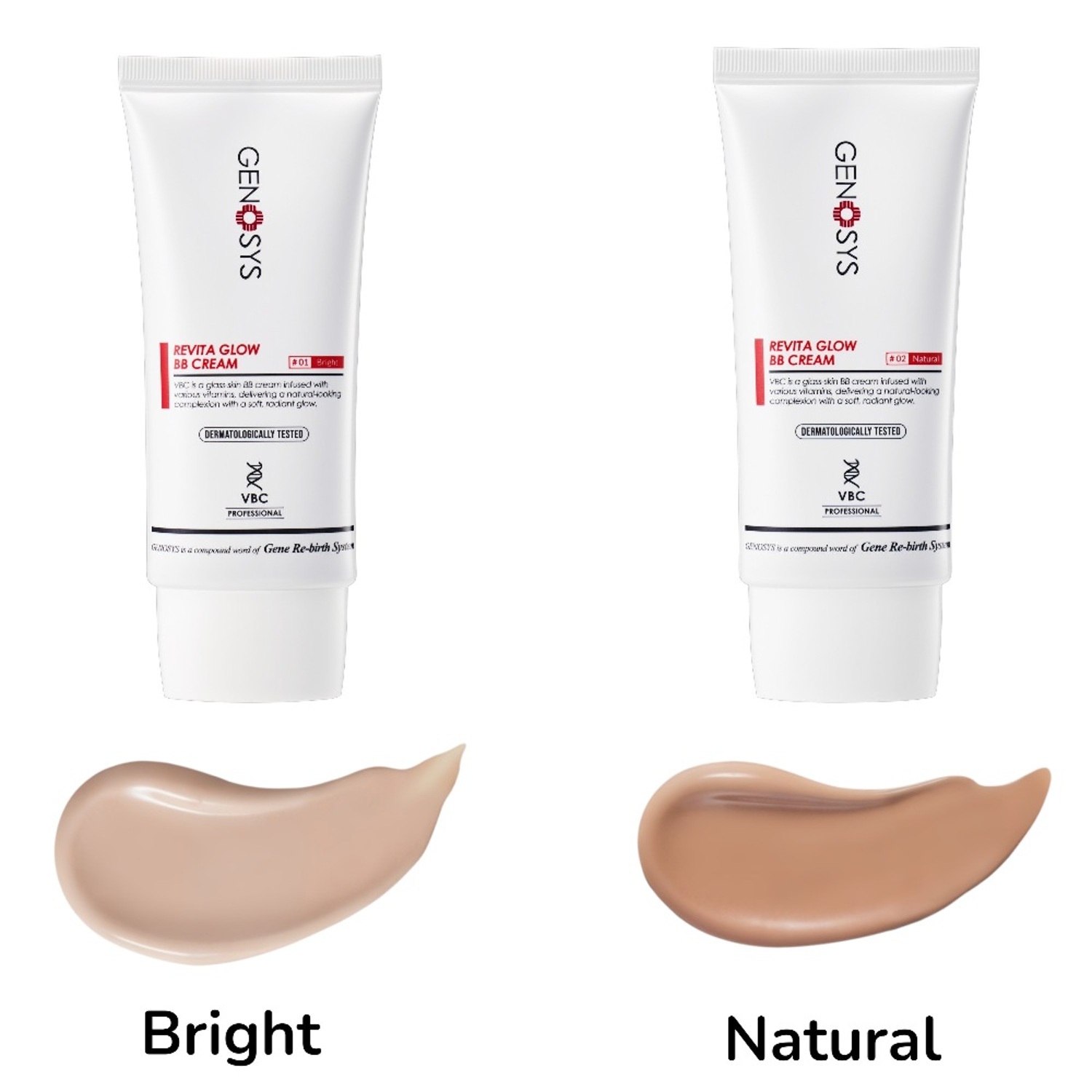 Солнцезащитный тонирующий крем BB Genosys Revita Glow BB Cream SPF38