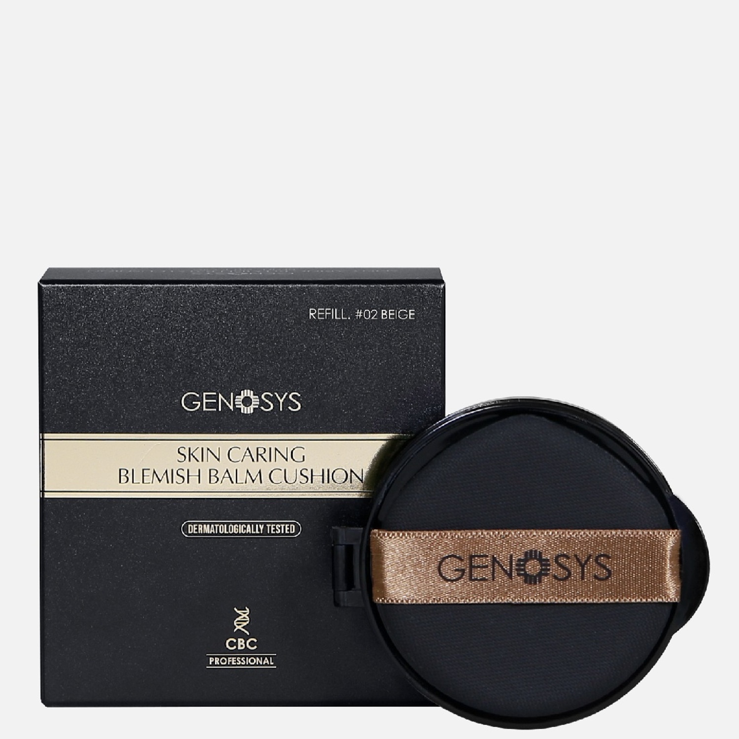Рефиль солнцезащитного тонального кушона Genosys REFILL Skin Caring Blemish Balm Cushion BB SPF50