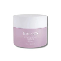 Захисний зволожуючий крем для чутливої шкіри обличчя TERRAZEN Blemish Relax Barrier Cream