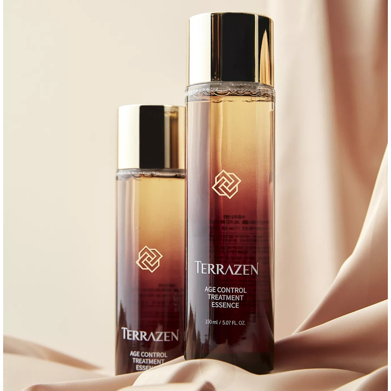 Омолоджуюча есенція для обличчя проти зморшок TERRAZEN Age Control Treatment Essence
