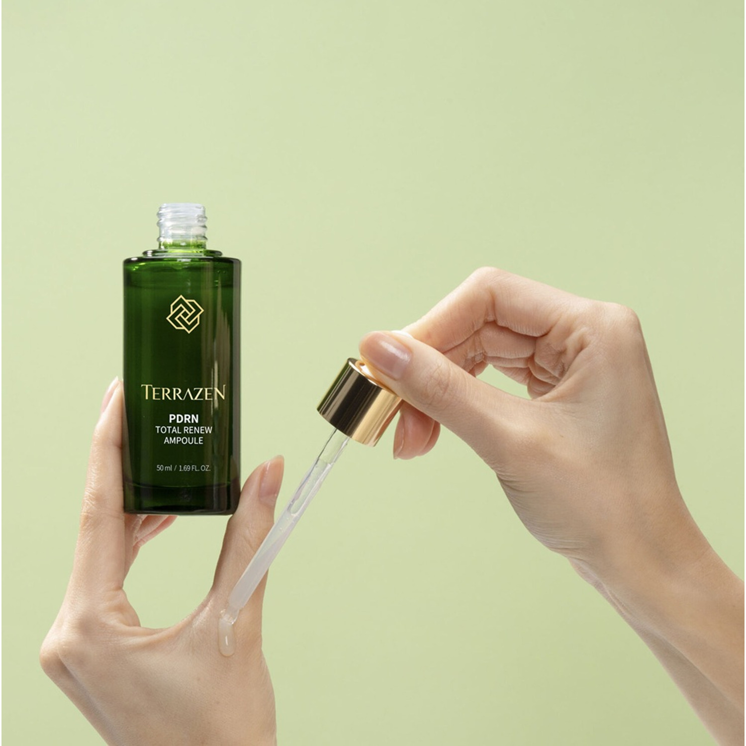 Відновлююча ампульна сироватка з полінуклеотидами PDRN TERRAZEN Total Renew Ampoule