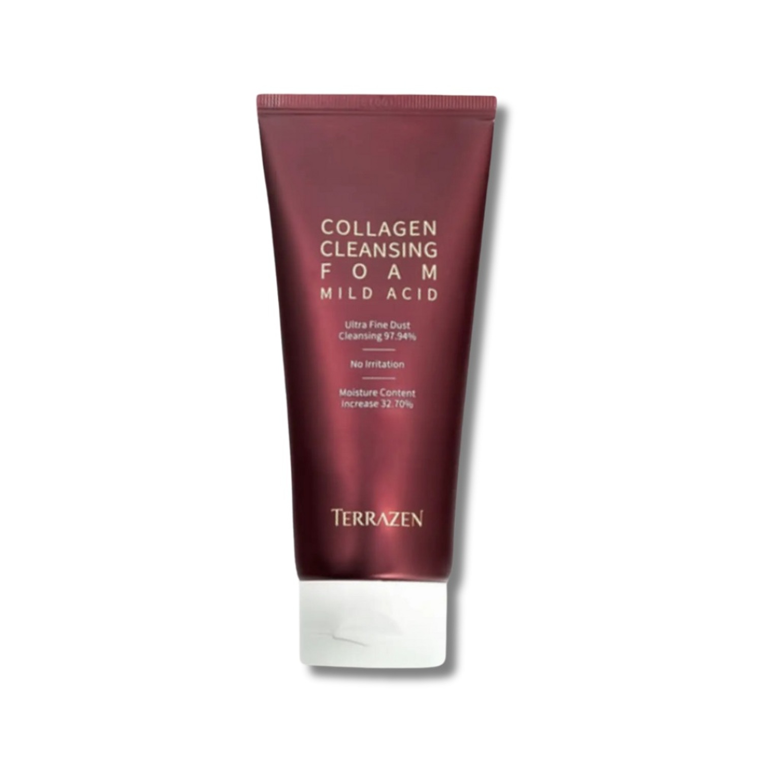 Пінка для очищення з колагеном та зволожуючим комплексом TERRAZEN Collagen Cleansing Foam Mild Acid