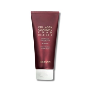 Пінка для очищення з колагеном та зволожуючим комплексом TERRAZEN Collagen Cleansing Foam Mild Acid