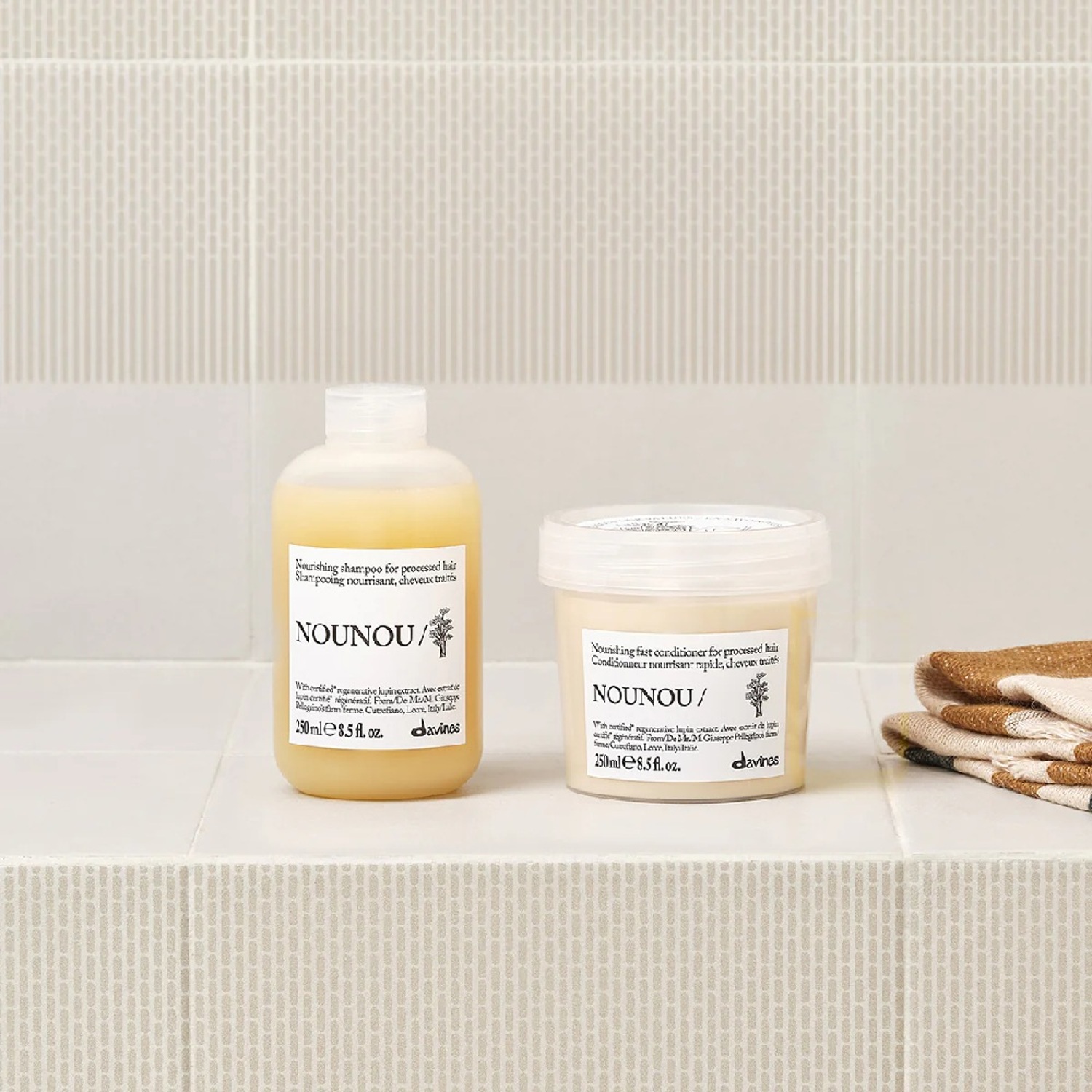 Набір для відновлення волосся Davines NOUNOU BOX