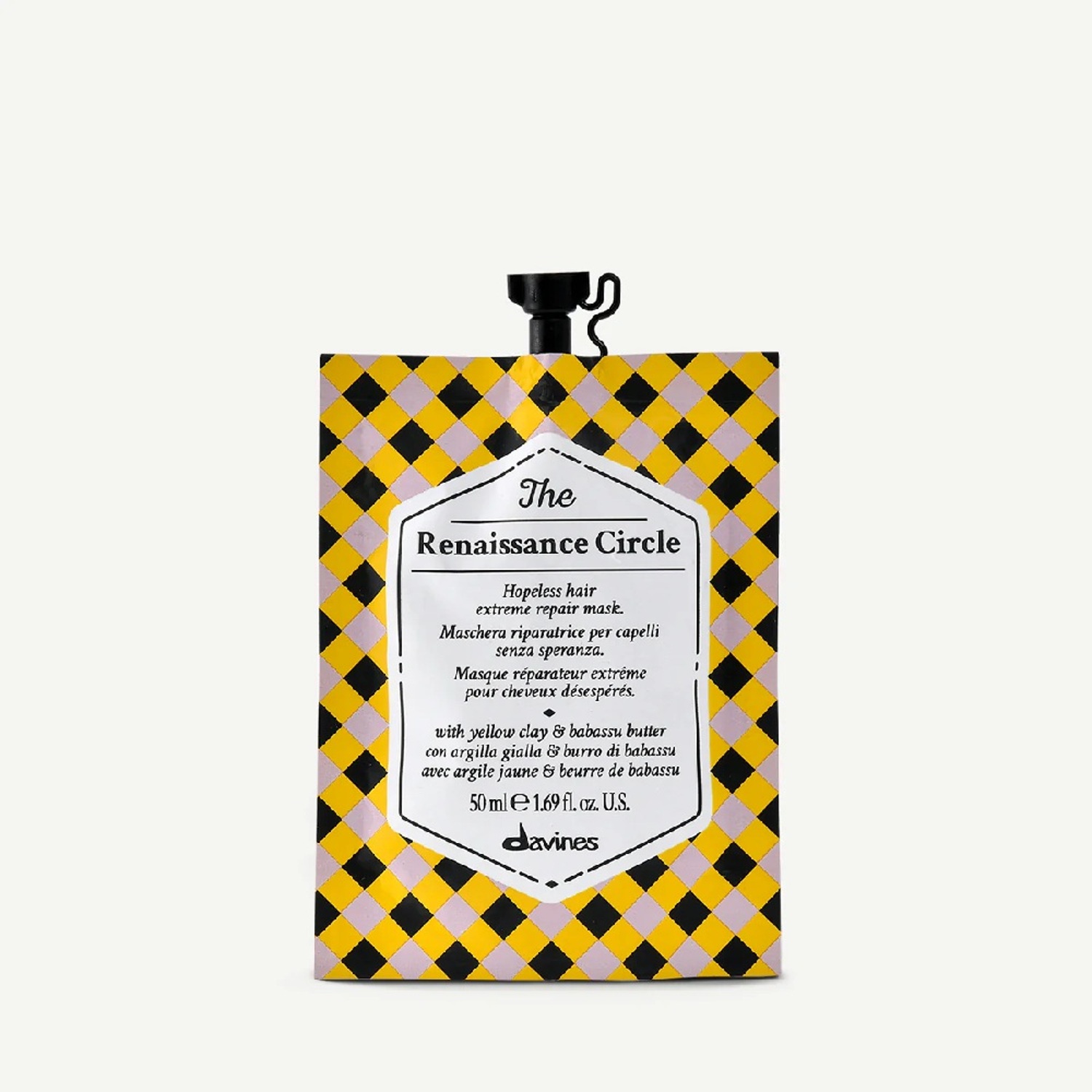 Відновлювальна маска для дуже пошкодженого волосся Davines The Renaissance Circle
