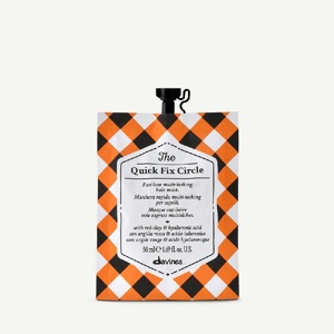 Маска для миттєвого зволоження та розгладження волосся Davines The Quick Fix Circle