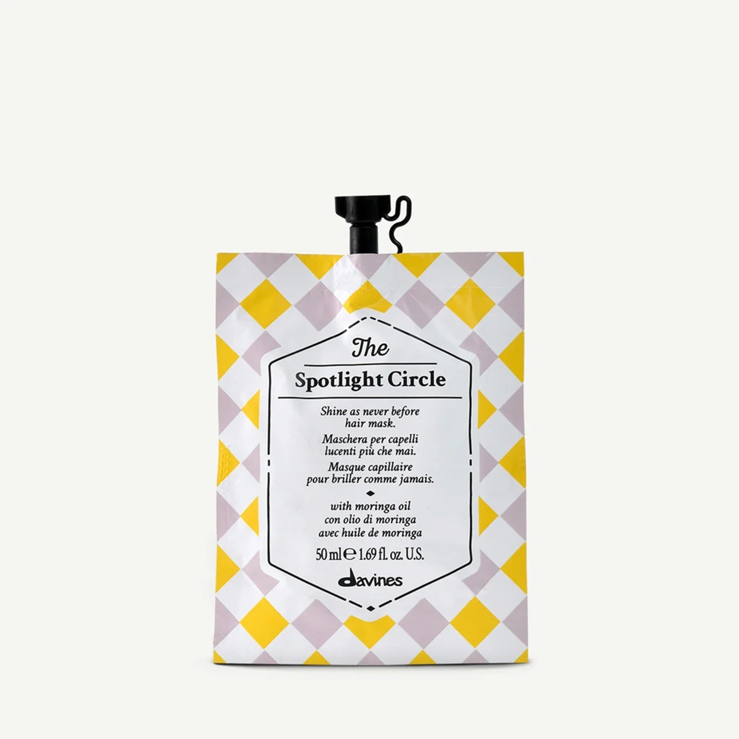 Маска для блиску волосся Davines The Spotlight Circle