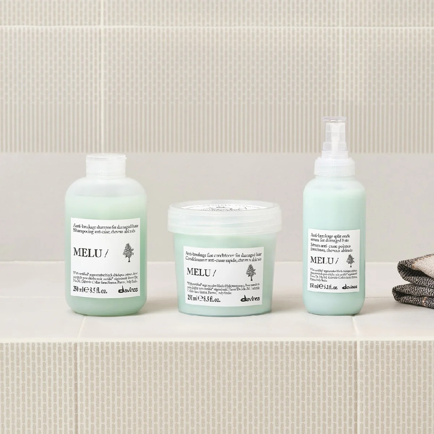 Cпрей проти ламкості для пошкодженого волосся Davines MELU Spray