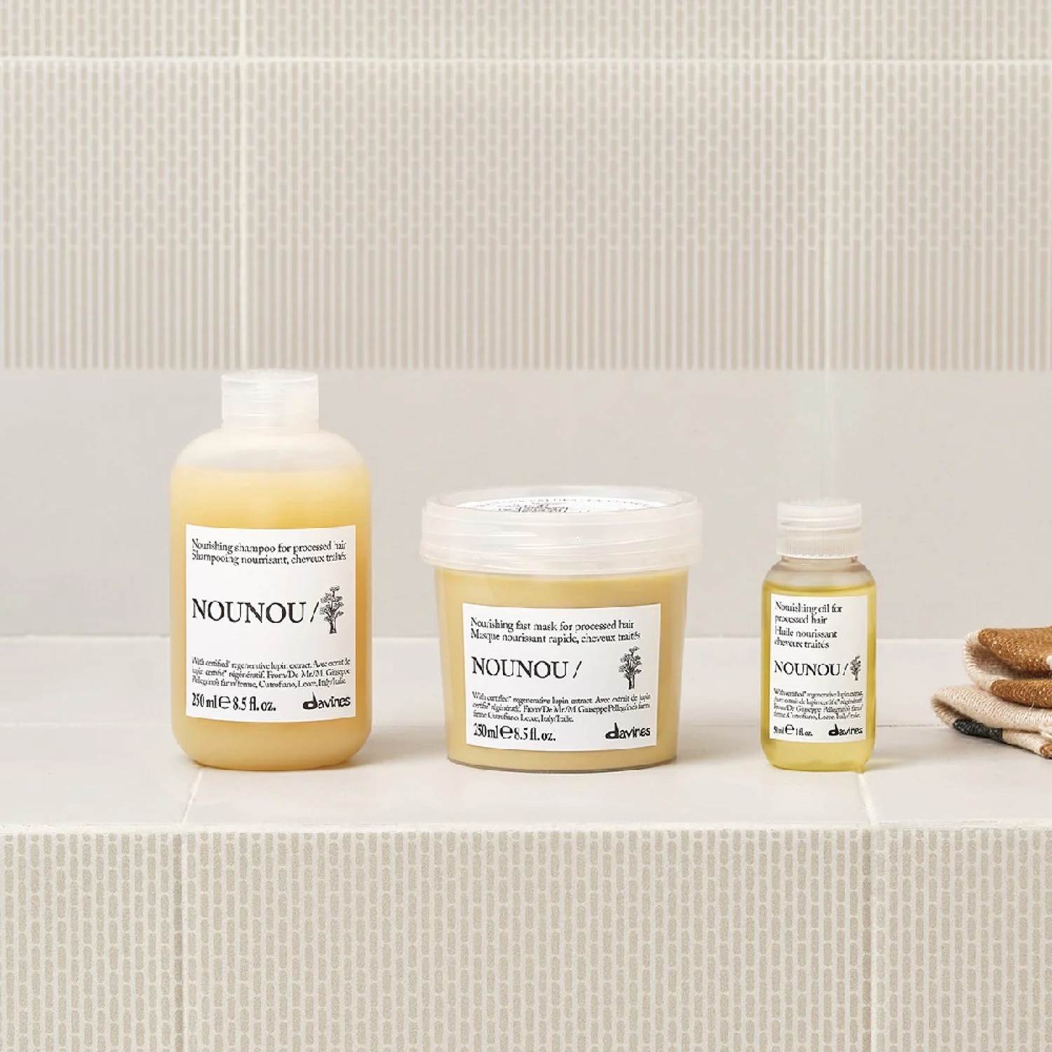 Живильна олійка для волосся  Davines NOUNOU Oil