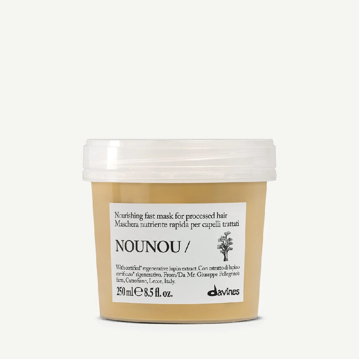 Маска для відновлення та глибокого живлення пошкодженого волосся Davines NOUNOU Mask