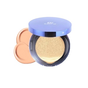Инновационный тональный кушон со сменным блоком CU SKIN Clean-Up Skinfit Cushionpact SPF 50+/PA+++ No.21