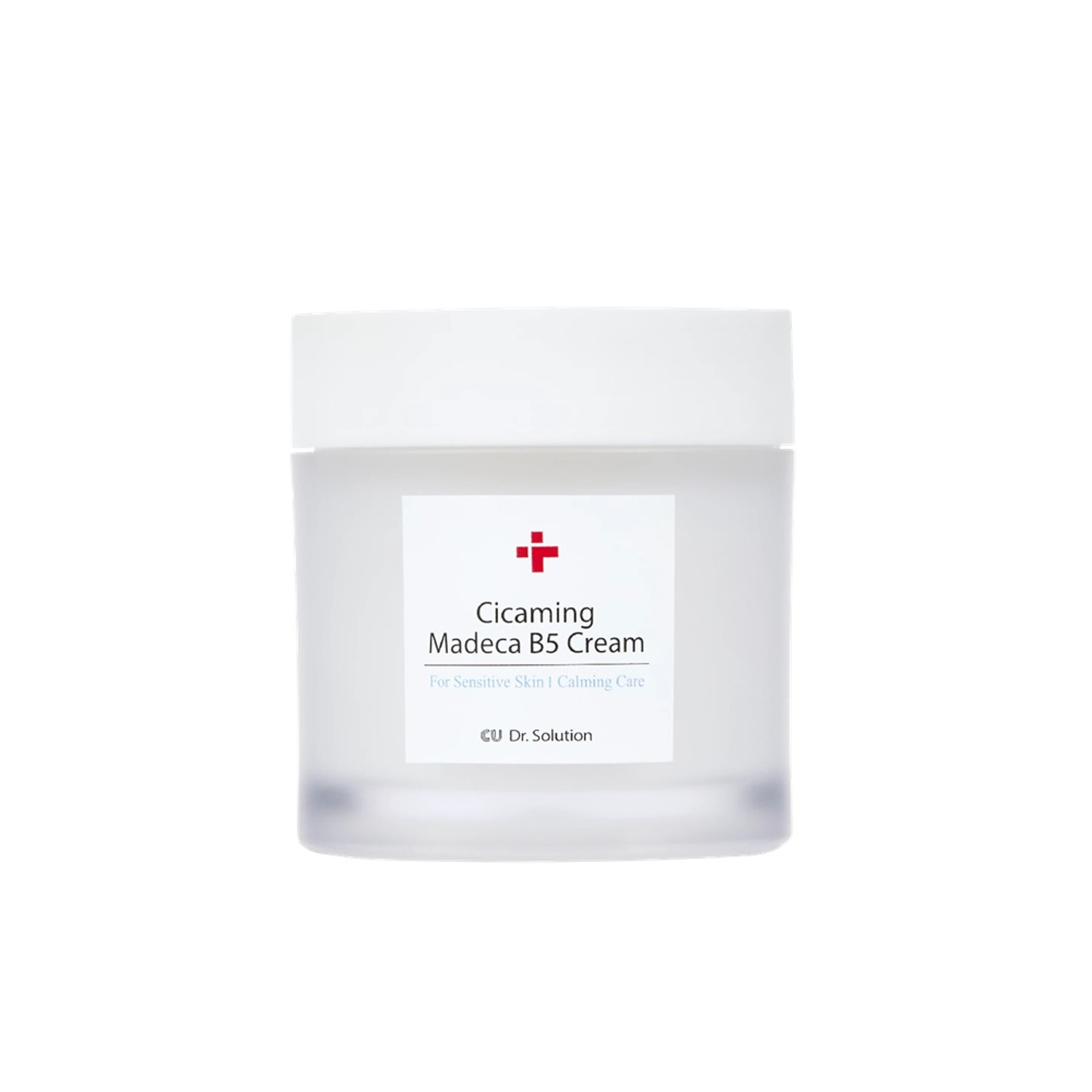 Успокаивающий крем с центеллой и пантенолом CU SKIN Cicaming B5 Madeca Cream