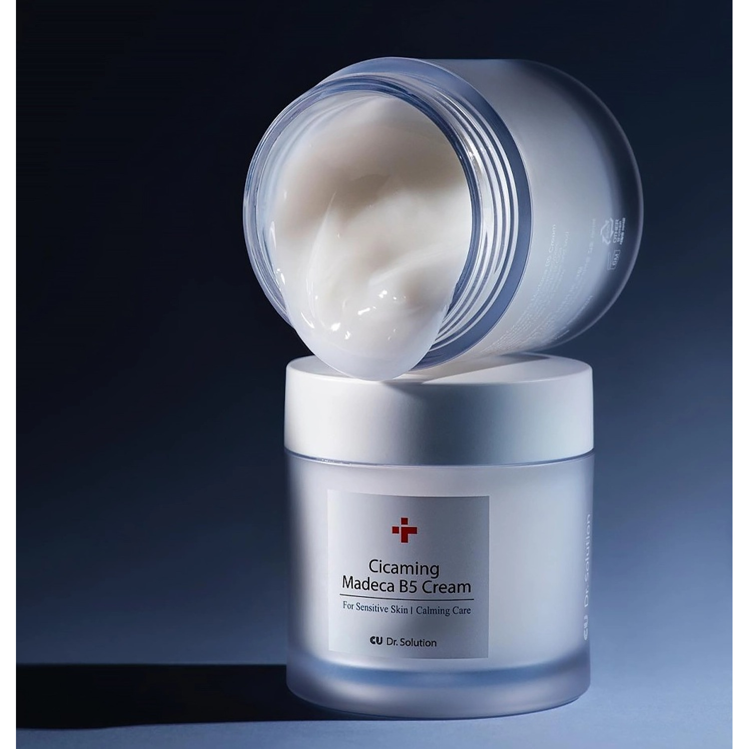 Успокаивающий крем с центеллой и пантенолом CU SKIN Cicaming B5 Madeca Cream