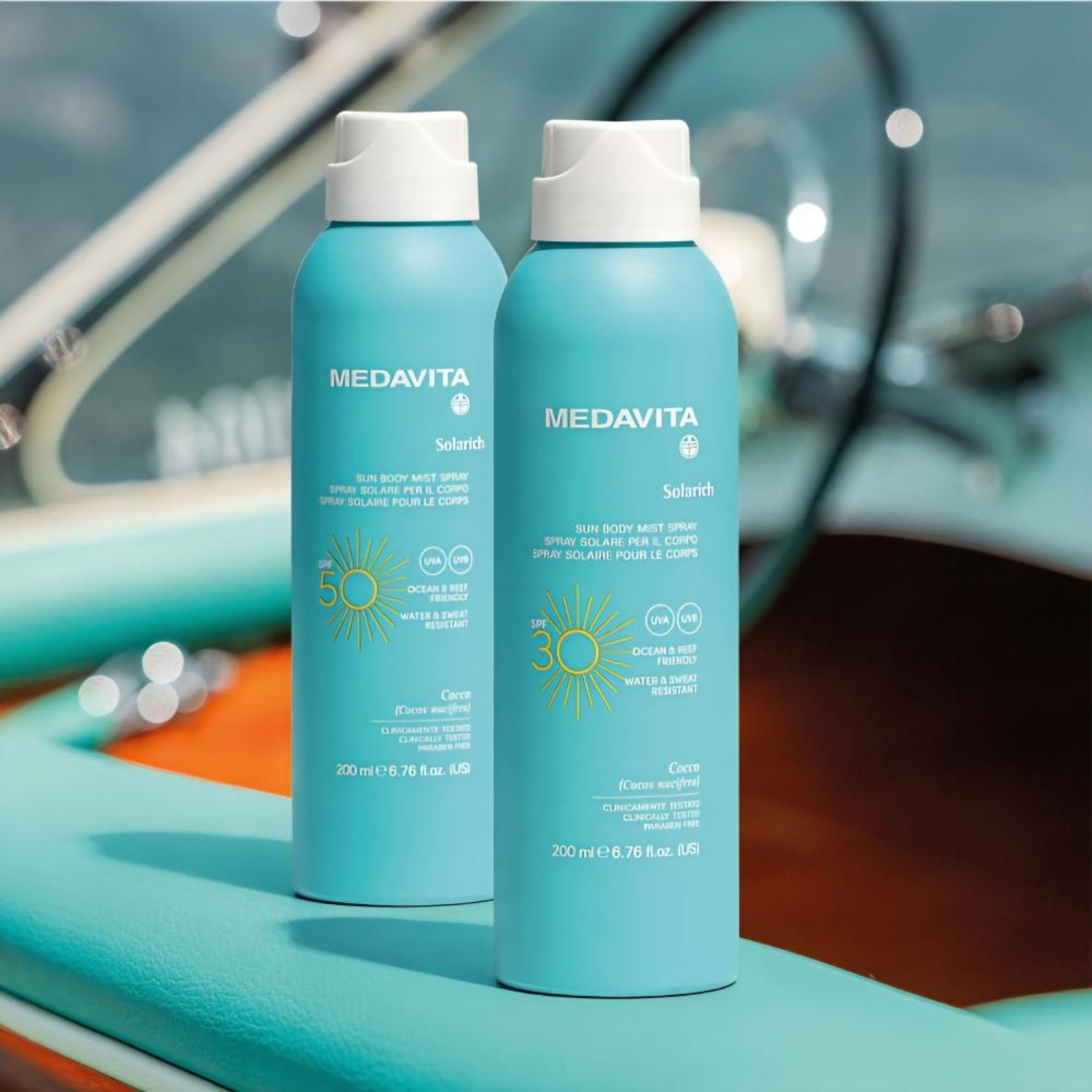 Солнцезащитный спрей для тела SPF 50 Medavita SOLARICH