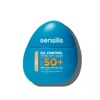 Тонуючий сонцезахисний крем із сухим фінішем Sensilis Oil Control 50+ Light