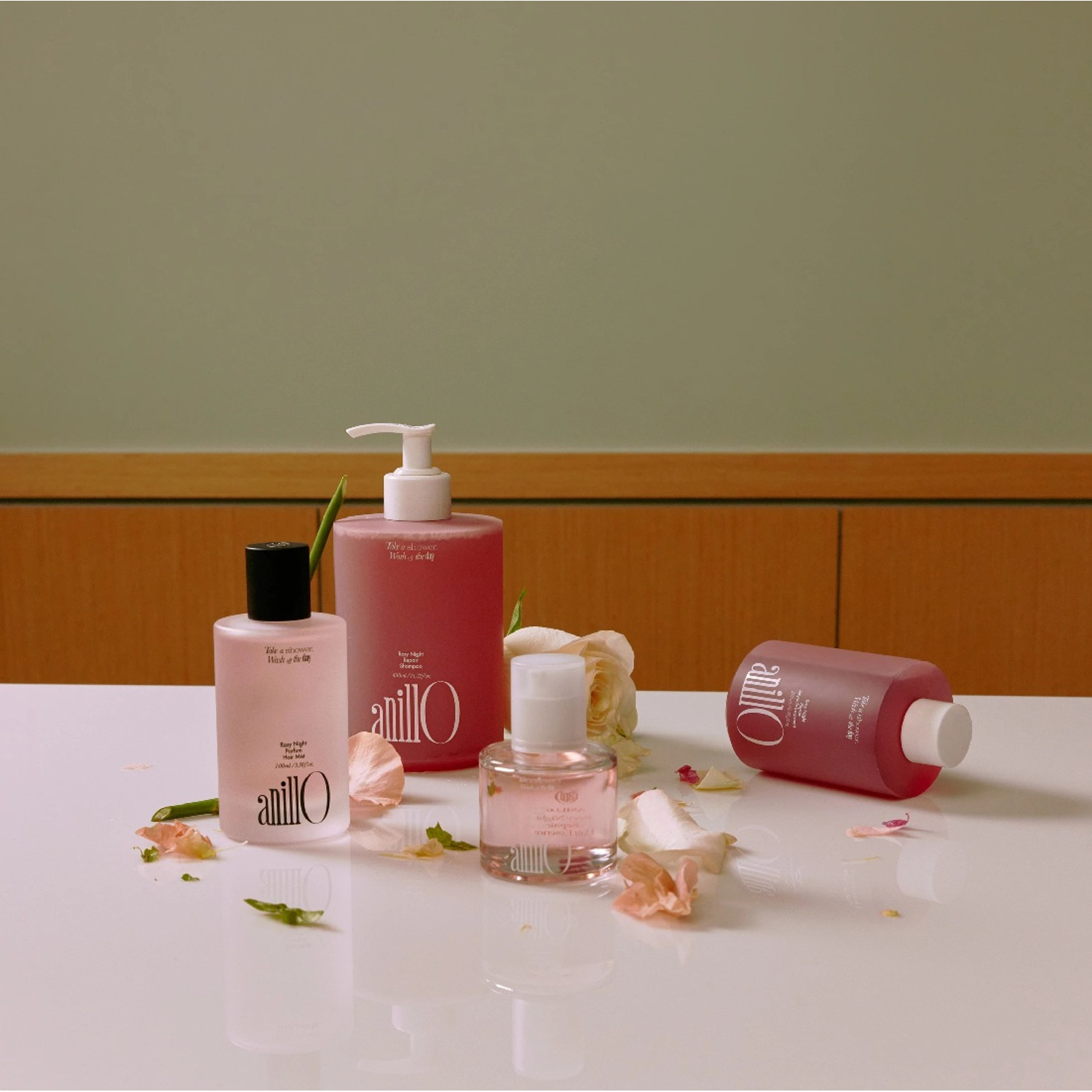Эссенция для волос ANILLO Rosy Night Repair Hair Essence
