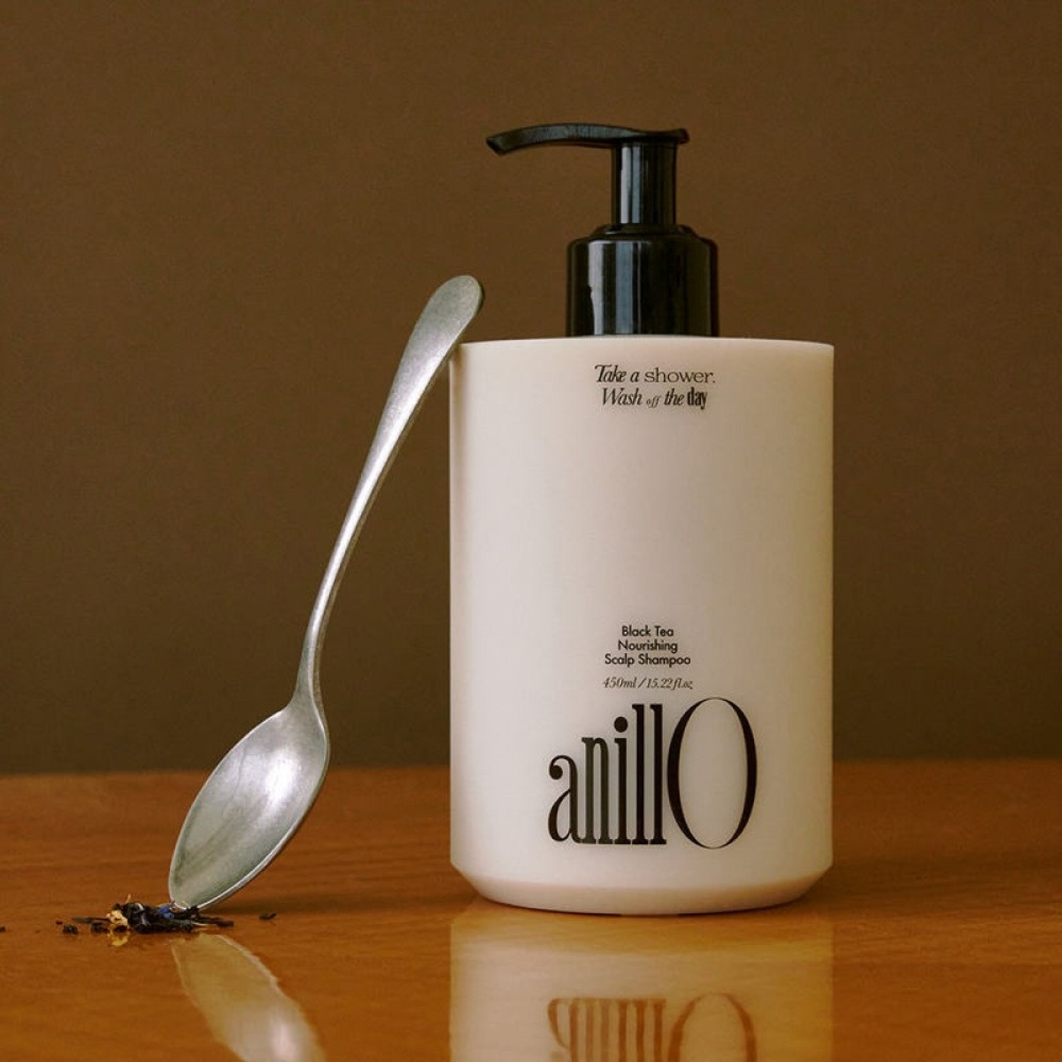 Питательный шампунь против выпадения волос ANILLO Black Tea Nourishing Scalp Shampoo