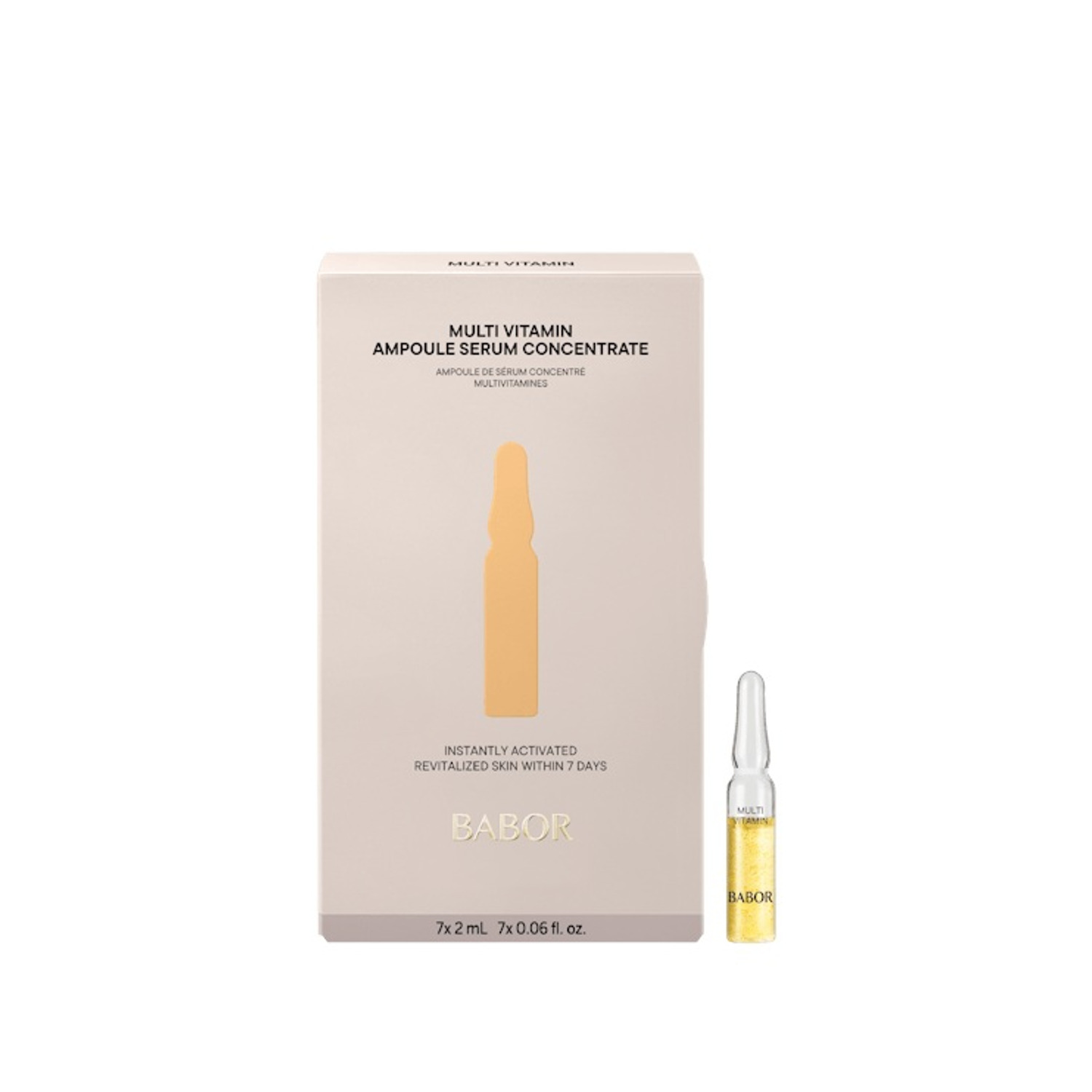 Ампульные мультивитаминные концентраты Babor Multi Vitamin