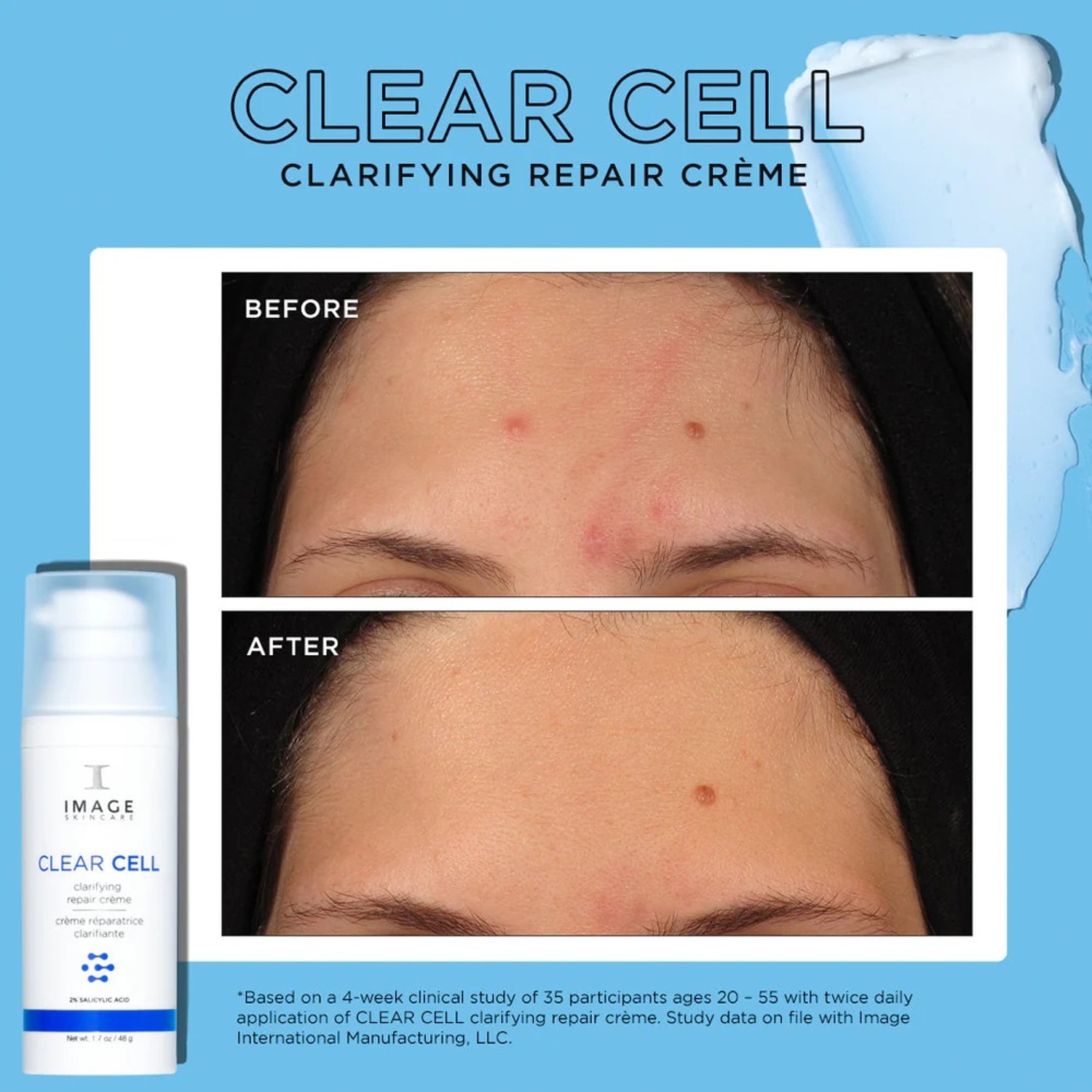 Відновлюючий крем-гель для проблемної шкіри IMAGE Clear Cell Clarifying Repair Cream