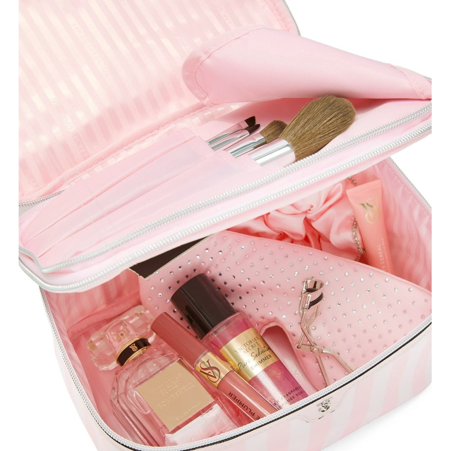 Косметичка Victoria's Secret Express Train Case Heritage Stripe