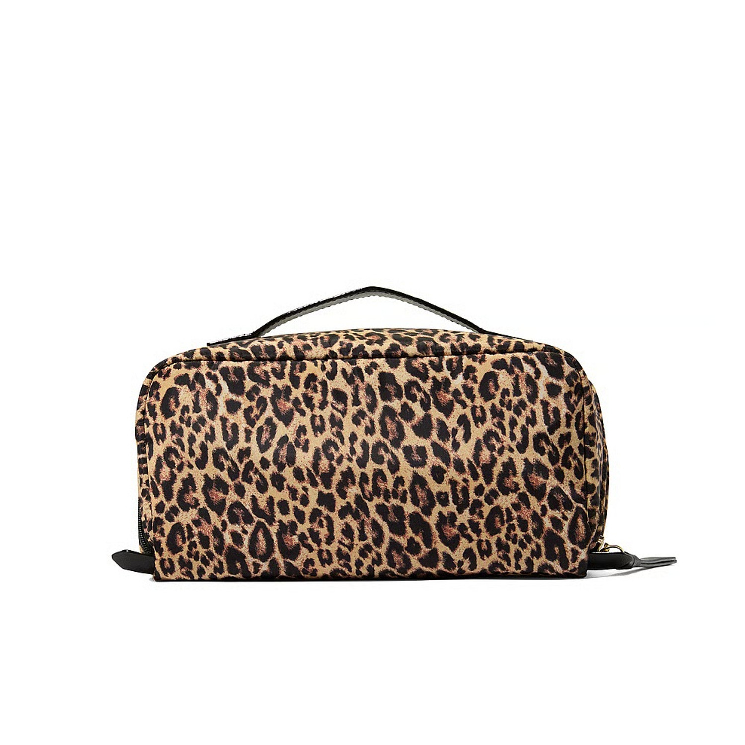 Косметичка Victoria's Secret 3-Piece Makeup Bag Leopard