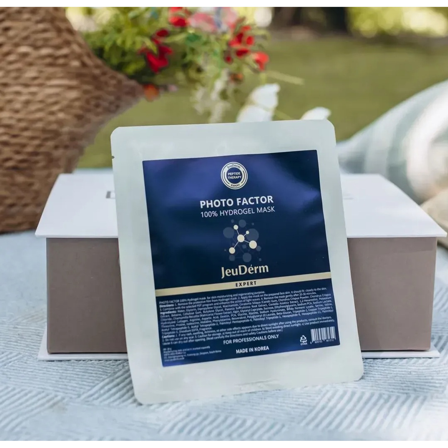 Гидрогелевая маска с пептидами JeuDerm Ala Factor Hydrogel Mask