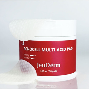 Мульти-кислотные пилинг педы JeuDerm AcnoCell Multi-Acid Pad 50шт
