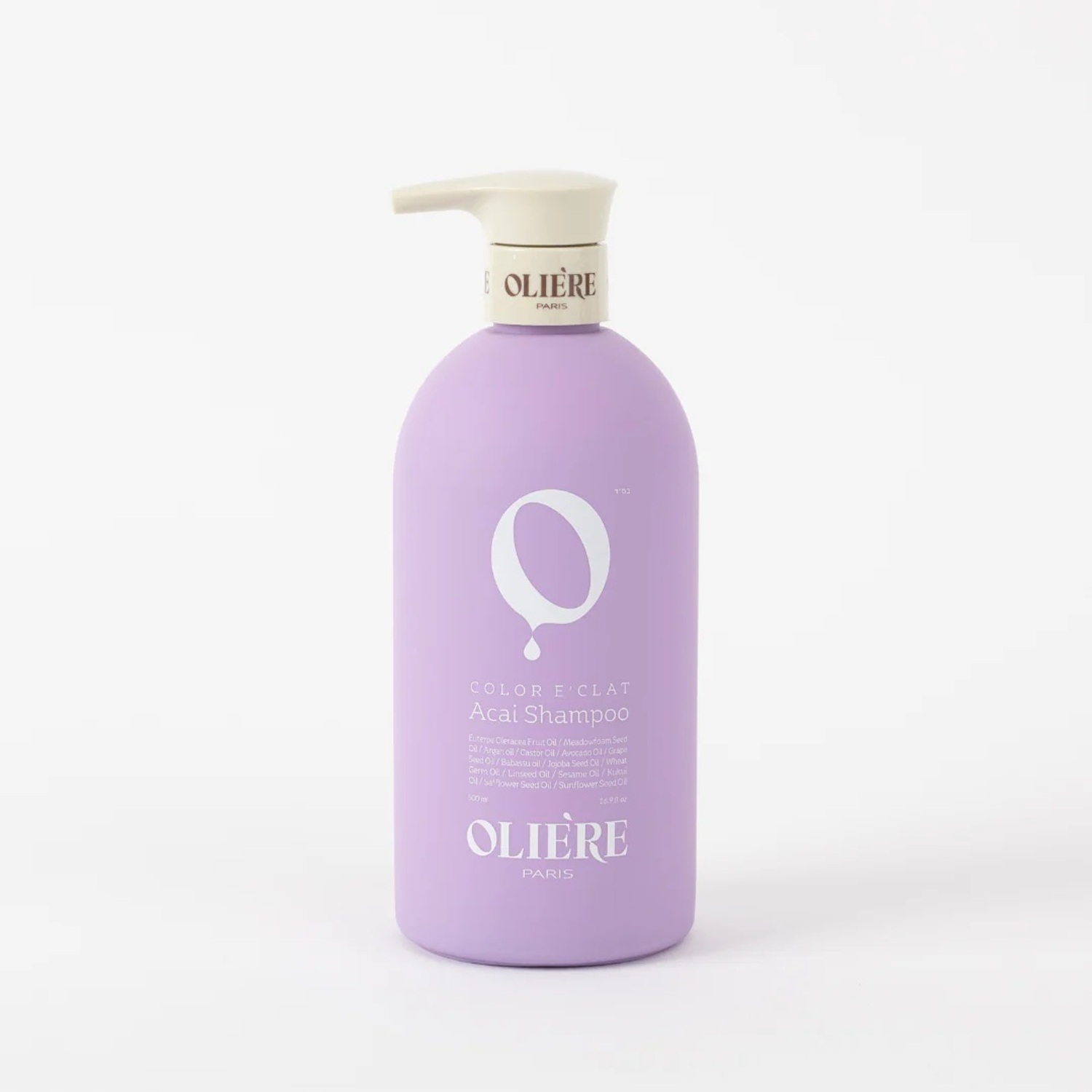 Шампунь для нейтралізації жовтих та помаранчевих відтінків волосся OLIE'RE PARIS Color E'Clat Acai